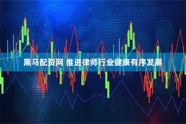 黑马配资网 推进律师行业健康有序发展